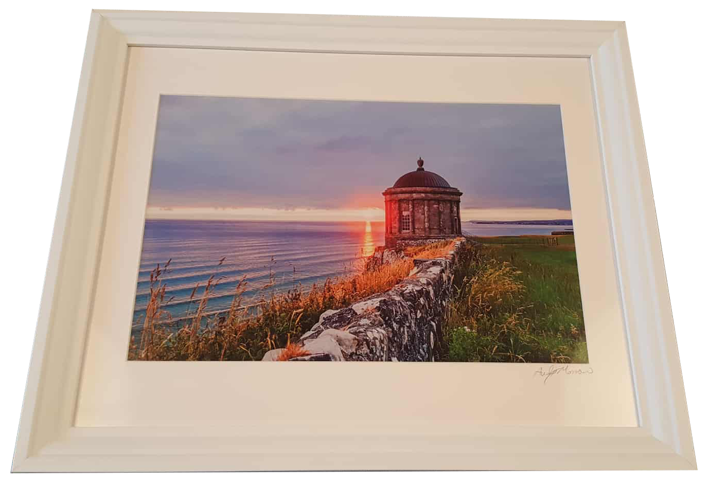 Mussenden Temple at Sunrise print